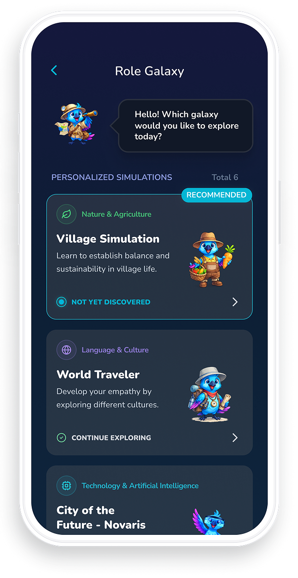 Explore Real & Character Roles