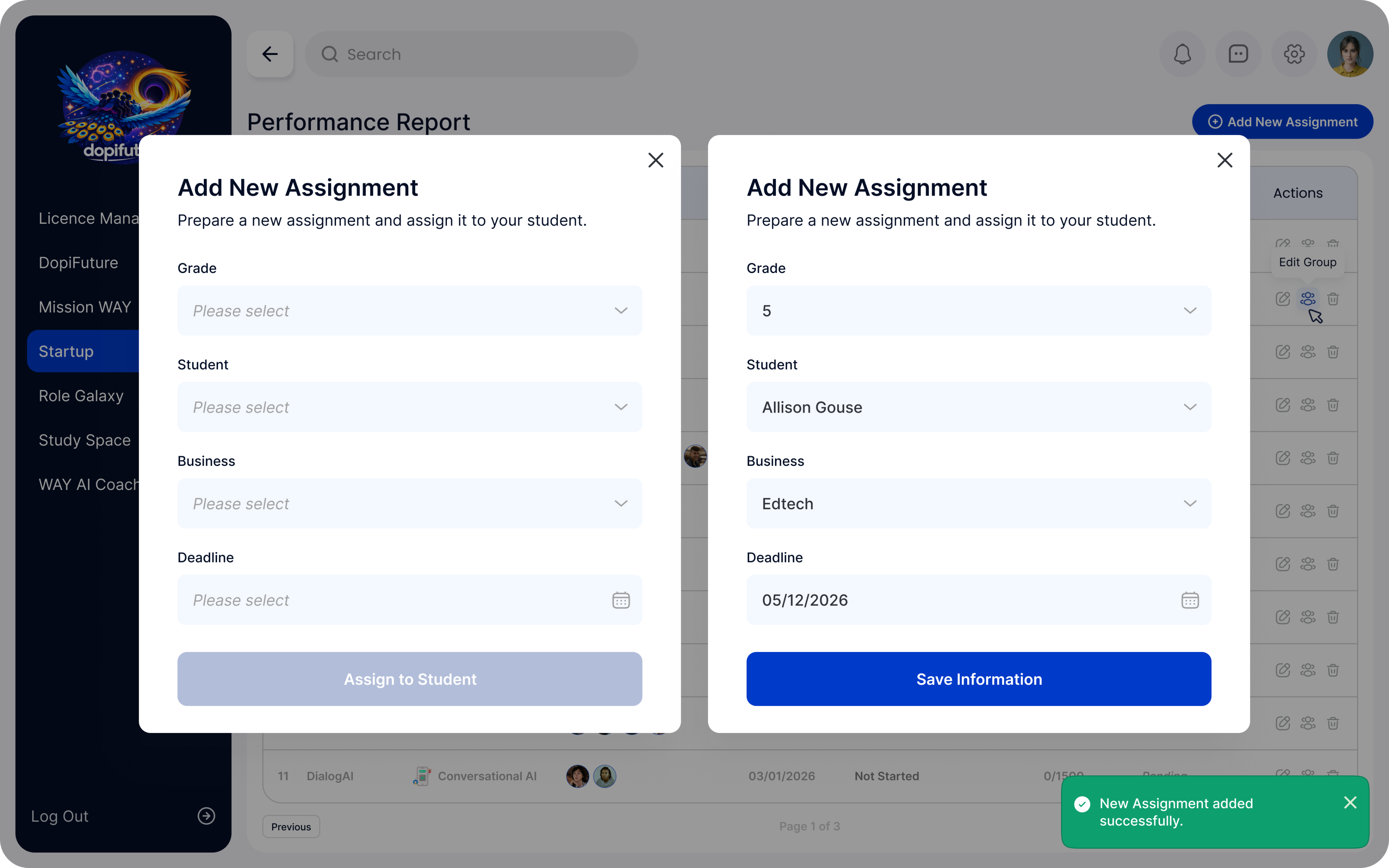 Curriculum-Aligned Practice